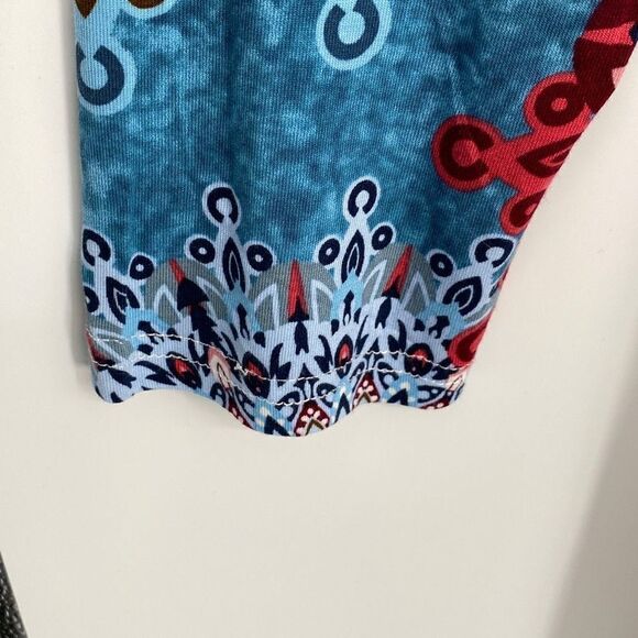 NWT DB Moon Pullover Jersey Shift Dress Boho Soft & Comfy Multi 3XL - Picture 4 of 15